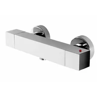 Bossini Cube Смеситель для душа накладной термостатический, без излива, цвет: chrome Z004103.030