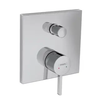 Hansgrohe Finoris Смеситель для ванны встраиваемый на 2 потребителя, внешняя часть, цвет: хром 76416000