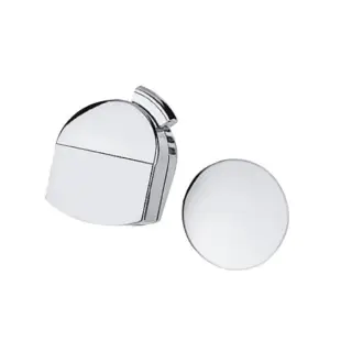 Hansgrohe Exafill Внешняя часть излива на ванну с набором для слива и перелива Plus, цвет: хром 58128000