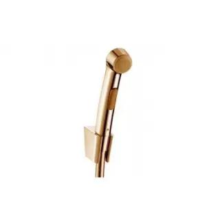 Hansgrohe Гигиенический душ, держатель, шланг 125 см устойчив к давлению, цвет: шлифованная бронза 32129140