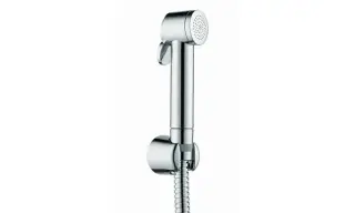 Bossini Paloma Душевой гарнитур: душевая лейка 1 вид струи, держатель, шланг, цвет: chrome C03121.030