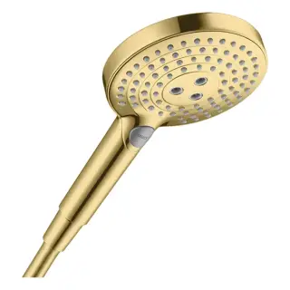 Hansgrohe Raindance Select S Ручной душ 3 вида струи, цвет: полированное золото 26530990