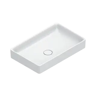 Catalano Zero Раковина чаша 50x38x12h см, без перелива, покрытие Cataglaze, цвет: белый глянцевый 0422500001