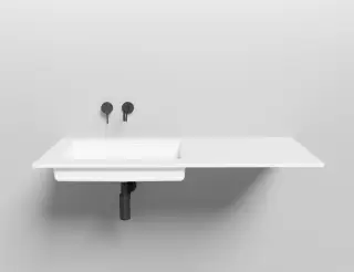 Salini Marea 14 Раковина встраиваемая снизу прямоугольная 60x40 см, матовый, цвет: RAL 1802214MF