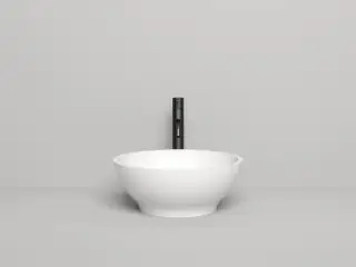 Salini Gloria 03 Раковина накладная круглая 41,5x41,5x15h см, матовый цвет: RAL 1102203MF