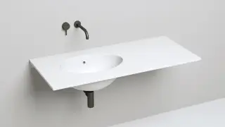 Salini Marea 12 Раковина встраиваемая снизу овальная 56,5x39,4 см, матовый, цвет: RAL 1101209MF