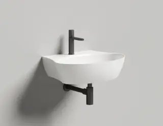 Salini Alda Wall 01 Раковина мебельная S-Stone, округлая, 58х45х15h см, цвет: по RAL, матовый 140321MF