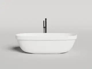 Salini Greca Ванна из S-Stone отдельностоящая 180x80 см, цвет: RAL полностью матовый 104821MF