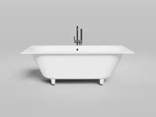 Salini Ornella Axis Ванна S-Sense встраиваемая 170,5x75,5 см, цвет: белый матовый 103413M