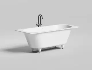 Salini Ornella Axis Kit Ванна S-Stone встраиваемая 170x70 см, цвет: RAL полностью матовый 104723MF