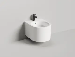 Salini Gemelli Биде подвесное 53x41x30h см, матовый цвет: RAL полностью 250121MF