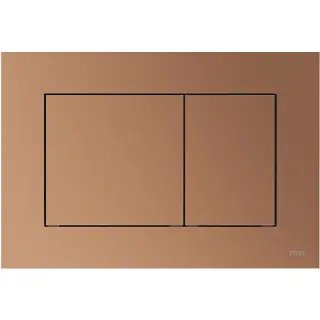 Tece Now Кнопка смыва для унитаза, пластик, цвет: красная бронза металлик 9240422