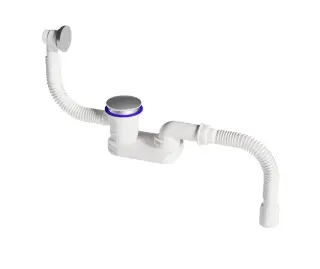 Salini Слив-перелив для ванны, цвет: хром глянцевый 23101H