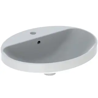 Geberit VariForm Раковина встраиваемая сверху 58x34x17h см, цвет: белый 500.724.01.2