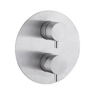 Cisal Xion Смеситель для ванны/душа настеннный встраиваемый на 2 выхода, цвет: Inox XI000213D1