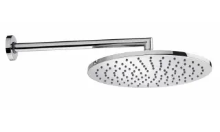 Bossini Cosmo Верхний душ d28 см, 1 вид струи, кронштейн настенный 35 см, цвет: chrome H70596H.030