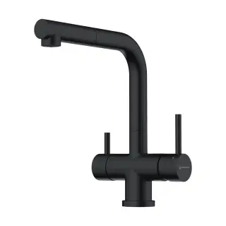 Omoikiri Takamatsu-S-GB Смеситель для кухни с гибким изливом и возм. подкл. фильтр, графит 4994358