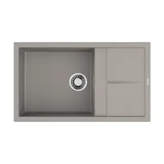 Omoikiri Sumi 86A-GR Кухонная мойка Artceramic 86x50 см, цвет: leningrad grey 4997106
