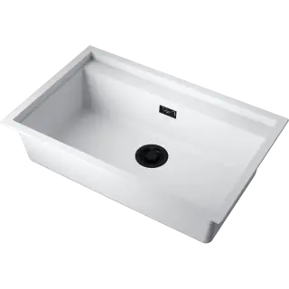 Omoikiri Sintesi 79-WH Кухонная мойка Artceramic 79x50 см, цвет: белый 4997136