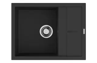 Omoikiri Sumi 65A-GB Кухонная мойка Artceramic 65x50 см, цвет: графит 4997093
