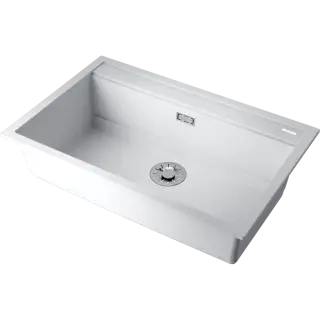 Omoikiri Kitagawa 79-LB-WH Кухонная мойка Artceramic 79x51 см, цвет: белый 4993997