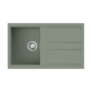 Omoikiri Kitagawa 86-WG Кухонная мойка Artceramic 86x51 см, цвет: wind green 4993250