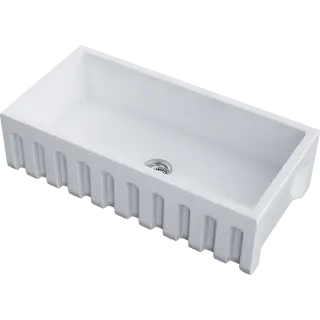 Omoikiri Mikura 91-WH Glossy Кухонная мойка Natceramic 91x46 см, цвет: белый 4993260