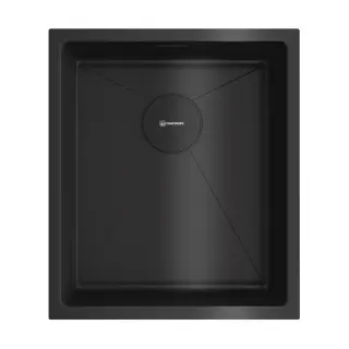 Omoikiri Taki 38-U/IF-GB Кухонная мойка нерж. сталь 38x44 см, цвет: графит 4997016