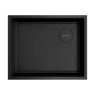 Omoikiri Taki 54-U/IF Side SF-GB Кухонная мойка нерж. сталь 54x44 см, цвет: графит 4997036