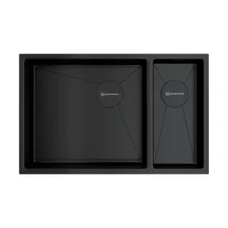 Omoikiri Taki 69-2-U/IF-L Side-GB Кухонная мойка нерж. сталь 69,5x44 см, цвет: графит 4997050