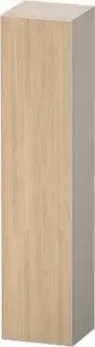 Duravit Zencha Шкаф-пенал 40х36х176h см, цвет: дуб натур./серо-коричн. супермат. ZE1352L30830000