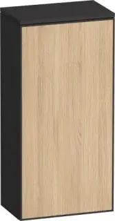 Duravit Zencha Шкаф подвесной 40х24х81,9h см, цвет: дуб натуральный/графит супермат. ZE1350R30800000
