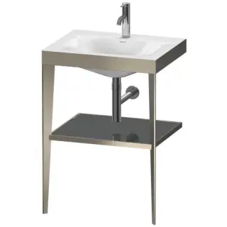 Duravit XViu Консоль напольная 60x48х85h см, цвет: мат. шамп./флан.-серый глянц. лак XV4714OB189