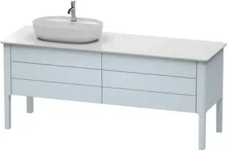 Duravit Luv Тумба под столешницу напольная 173,3x57x74,3h см, цвет: светло-голубой LU9568L9797