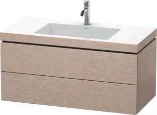 Duravit L-Cube Тумба с раковиной и 2-мя ящ. 100x48x50h см, цвет: дуб кашемировый LC6928O1111