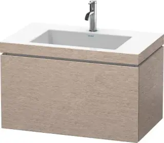 Duravit L-Cube Тумба с раковиной подвесн. и 1-им ящ. 80x48x50h см, цвет: дуб кашемировый LC6917O1111