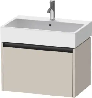 Duravit Ketho.2 Тумба под раковину 68,4x46x44h см, цвет: серо-коричневый мат. K25076091910000