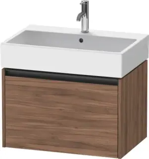 Duravit Ketho.2 Тумба под раковину с 1-им ящ. 68,4x46x44h см, цвет: орех натур. K25076079790000