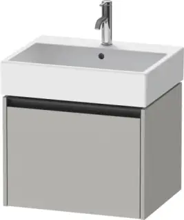Duravit Ketho.2 Тумба под раковину 58,4x46x44h см, цвет: бетонно-серый мат. K25075007070000
