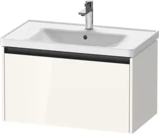 Duravit Ketho.2 Тумба под раковину с 1-им ящ. 78,4x45,5x44h см, цвет: белый глянц. K25083022220000