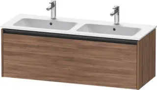 Duravit Ketho.2 Тумба под двойную раковину 121x48x44h см, цвет: орех натур. K25066079790000