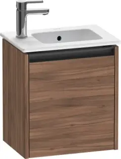 Duravit Ketho.2 Тумба под раковину подвесная 41x29,2x44h см, цвет: орех натуральный K25060R79790000