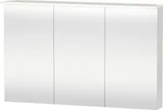 Duravit Happy D.2 Зеркальный шкаф подвесной 120х20,8х76h см, цвет: белый глянцевый H2759602222