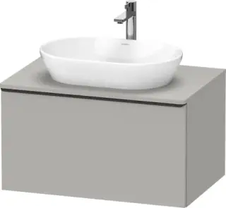 Duravit D-Neo Тумба под раковину с 1-им ящ. 80x55x45,9h см, цвет: бетонно-серый мат. DE494700707