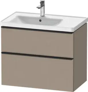 Duravit D-Neo Тумба под раковину подвесная с 2-мя ящиками 78,4x45,2x62,5h см, цвет: лен DE435707575