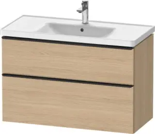 Duravit D-Neo Тумба под раковину с 2-мя ящ. 98,5x45,2x62,5h см, цвет: дуб натур. DE435603030