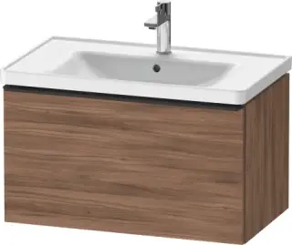 Duravit D-Neo Тумба под раковину подвесн. с 1-им ящ. 78,4x45,2x44h см, цвет: орех натур. DE425507979