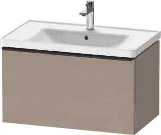 Duravit D-Neo Тумба под раковину подвесная с 1-им ящиком 78,4x45,2x44h см, цвет: лен DE425507575