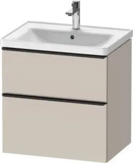 Duravit D-Neo Тумба под раковину 63,4x45,2x62,5h см, цвет: серо-коричневый мат. DE435409191