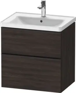 Duravit D-Neo Тумба под раковину с 2-мя ящ. 63,4x45,2x62,5h см, цвет: каштан темн. DE435405353